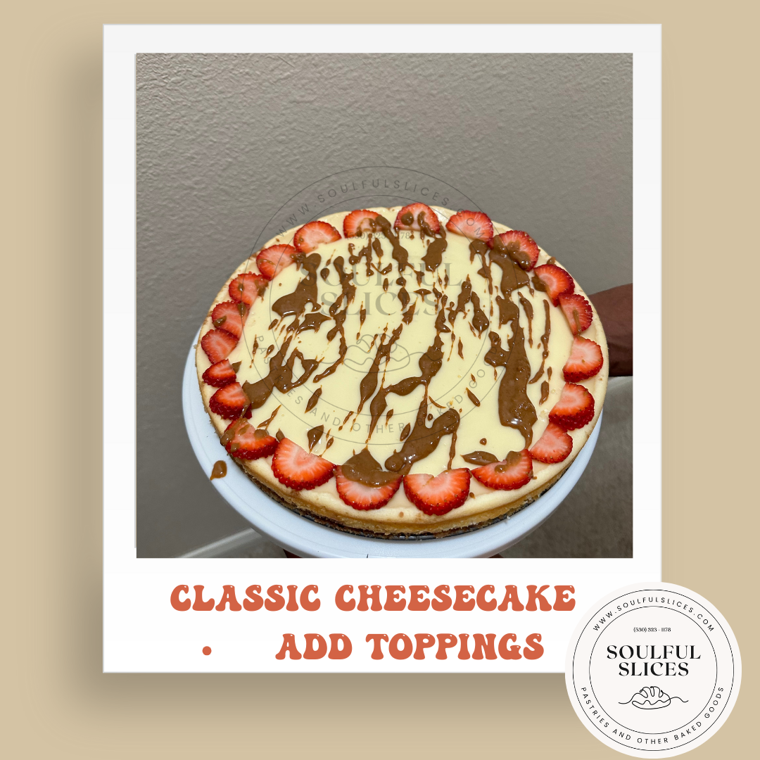 Classic Cheesecake (Add Toppings)