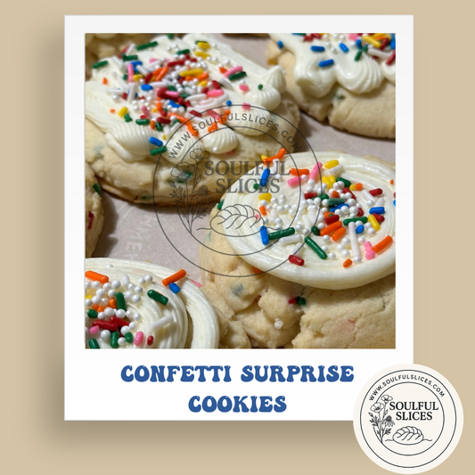 Confetti Surprise Cookies