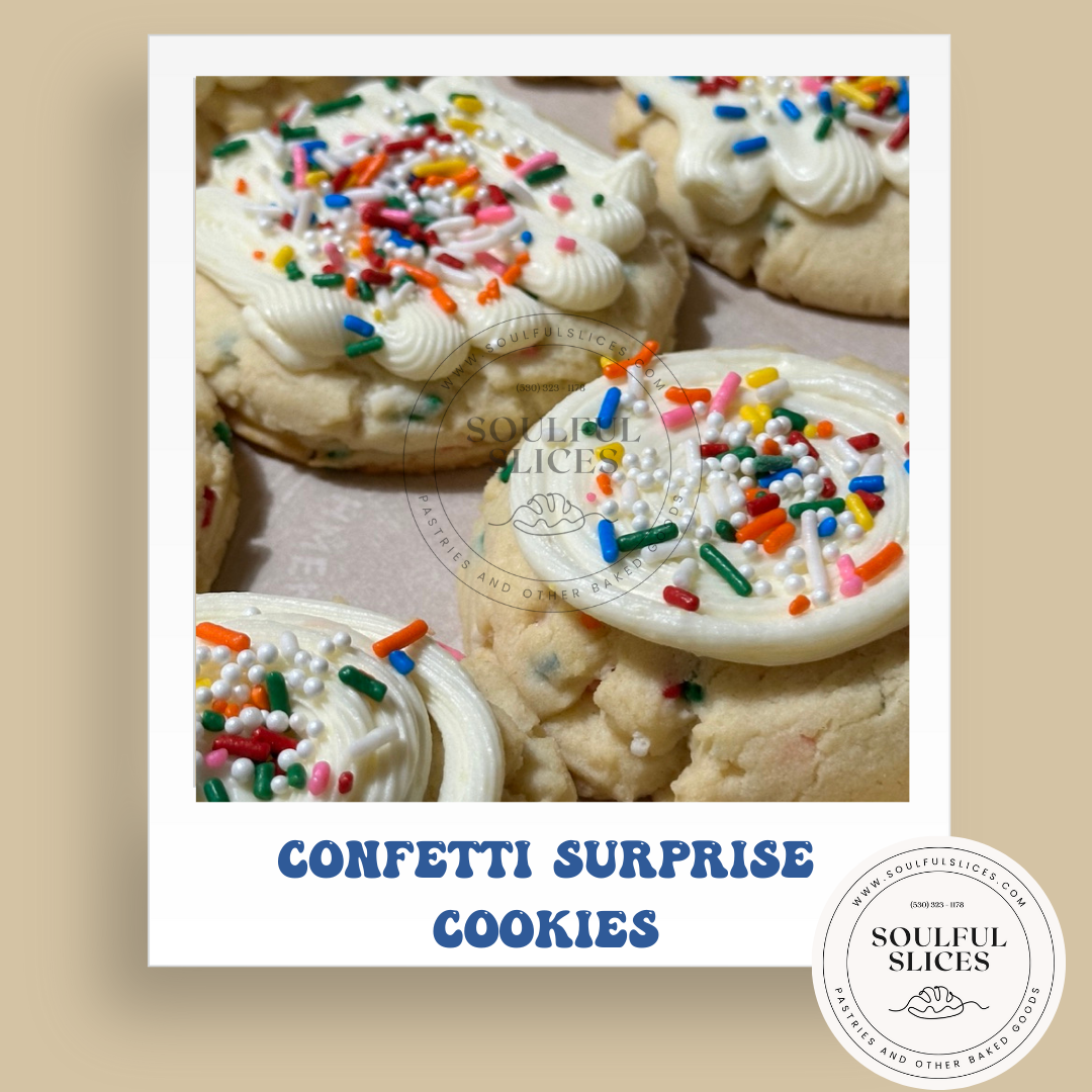 Confetti Surprise Cookies